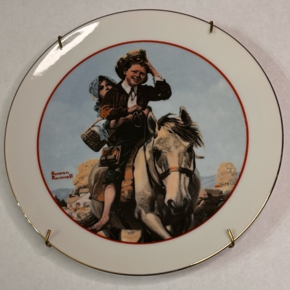 Norman Rockwell CW Collection Special Edition 1982 
“Young Love Series”